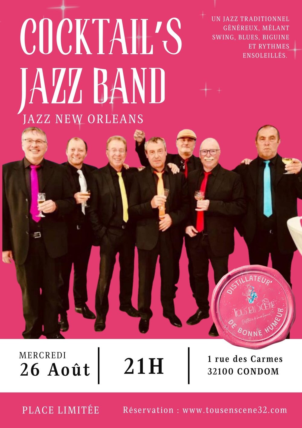 COCKTAIL&rsquo;S JAZZ BAND