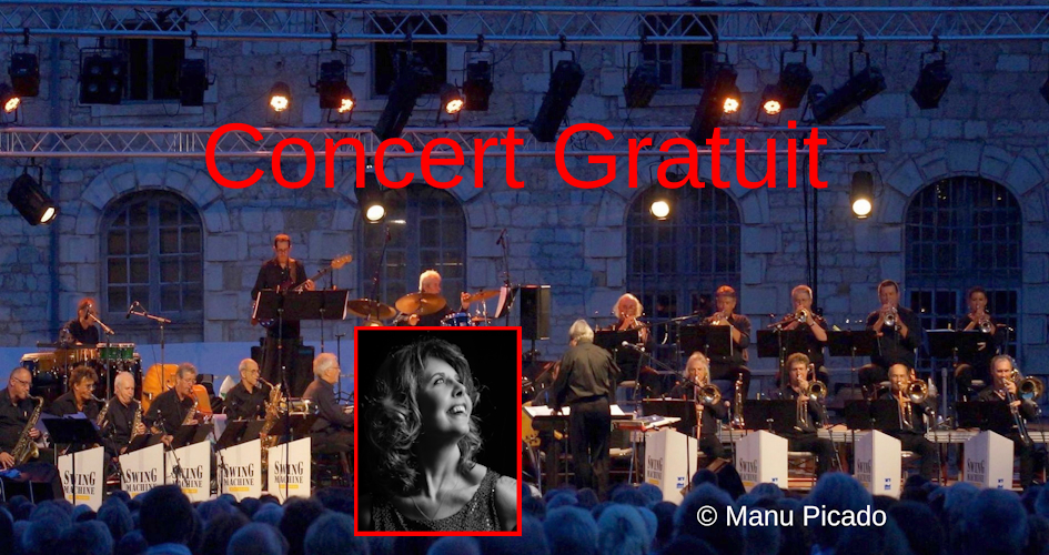 Swing Machine Big Band avec Gilda Solve