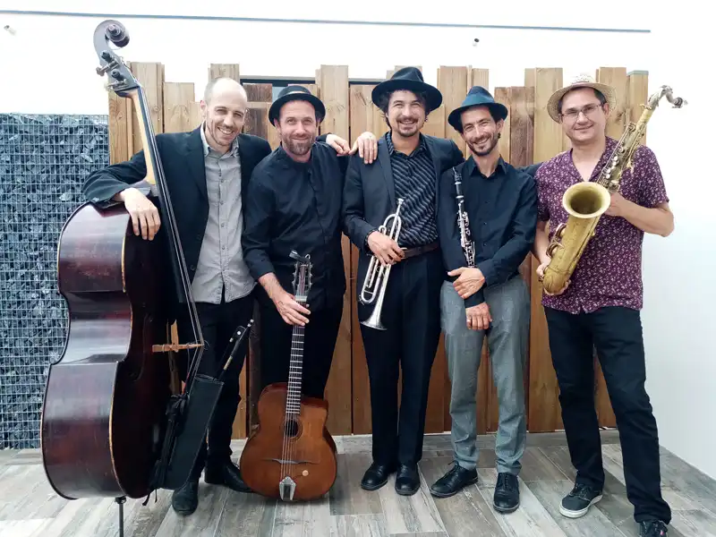 Quintet Ubangi Men + Just Swingin — Soirée Swing
