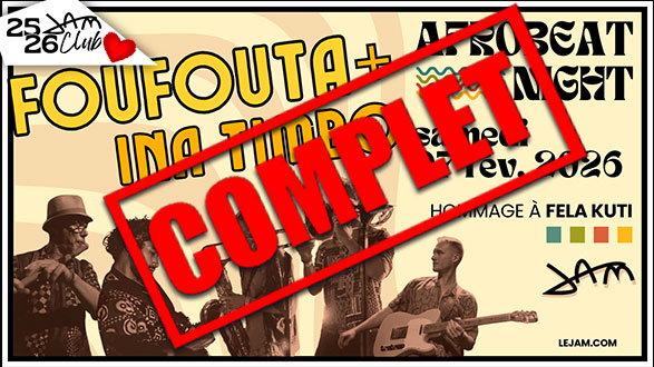AFROBEAT NIGHT : FOUFOUTA + INA TIMBO