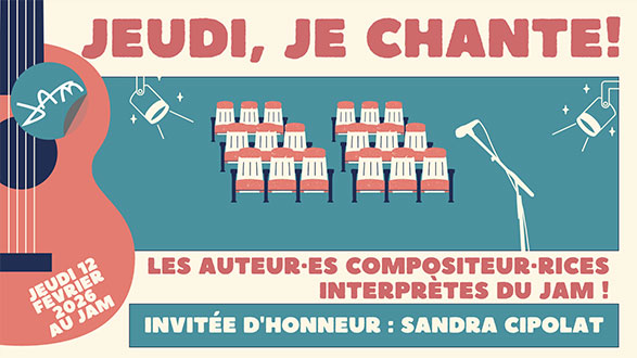 JEUDI JE CHANTE! + SANDRA CIPOLAT