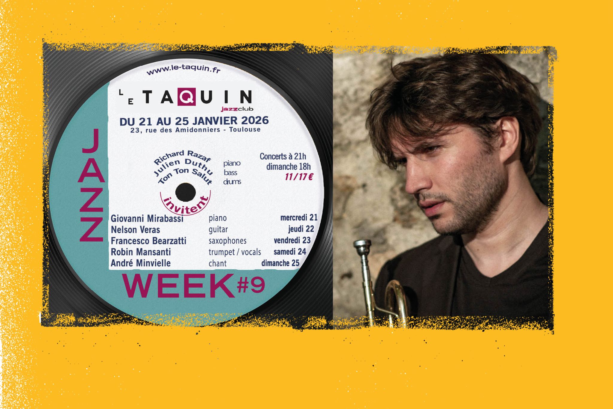 JAZZ WEEK #9 – invite Robin Mansanti