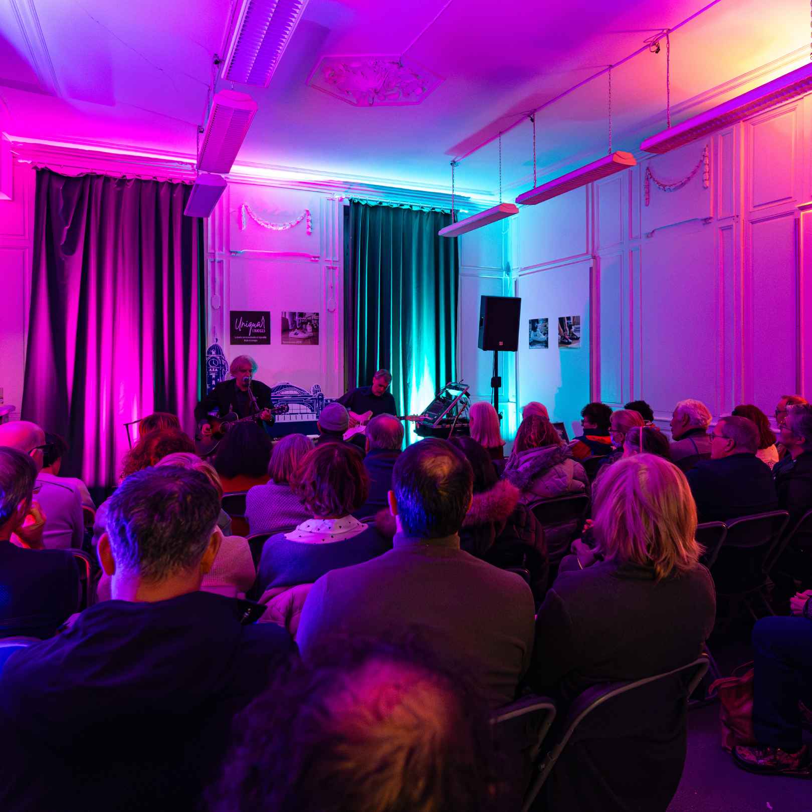 Atelier et concert chez Uniqua – Gaël Rouilhac & Yann Le Bleis