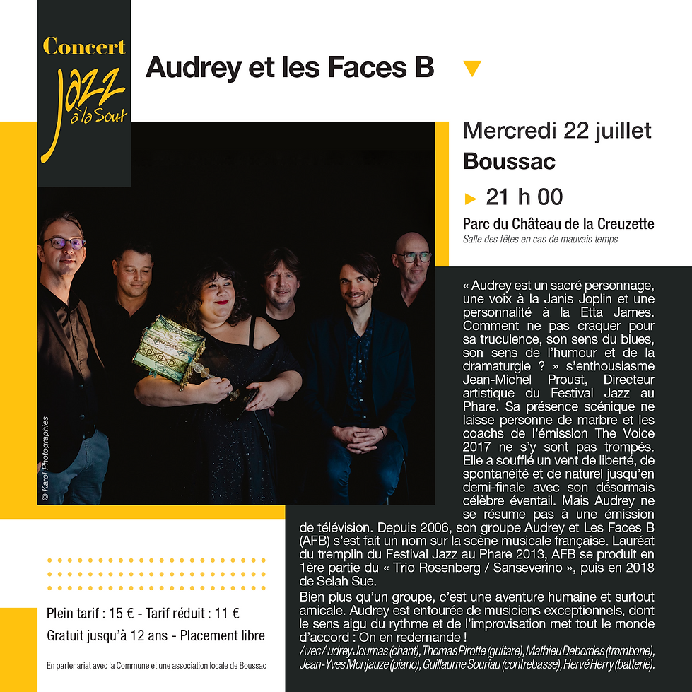 Audrey et les Faces B