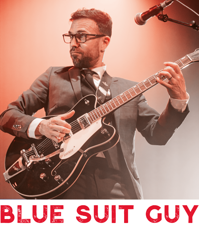 BLUE SUIT GUY
