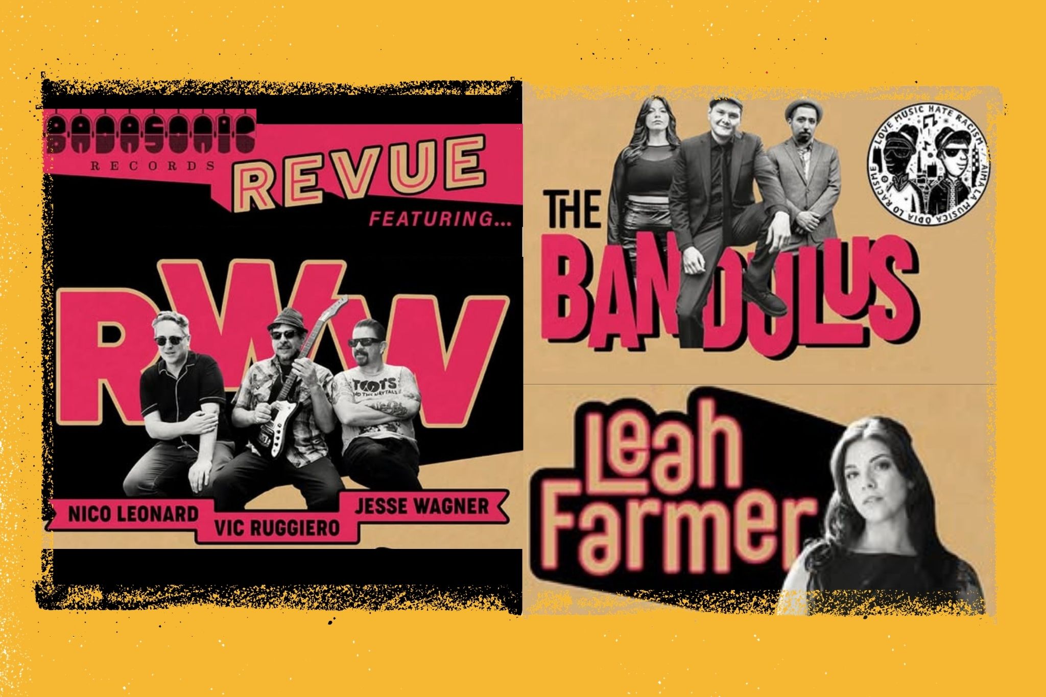 SKA POWER : REGGAE WORKERS OF THE WORLD (RWW) + THE BANDULUS + Leah FARMER
