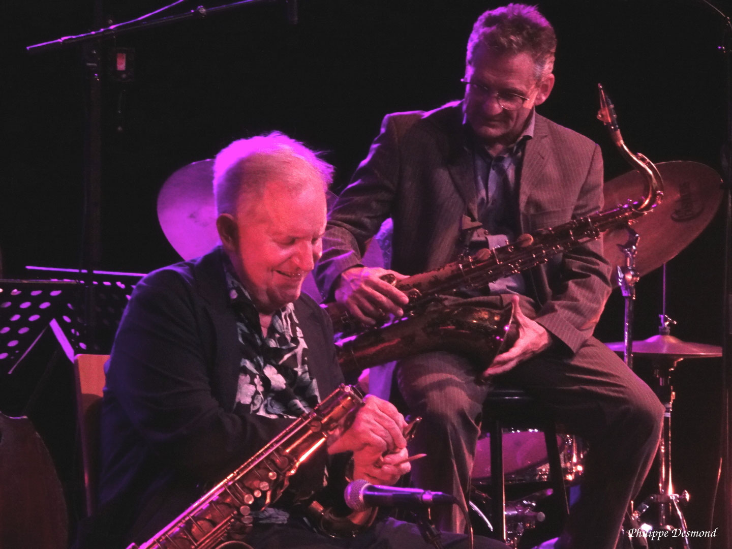 Scott Hamilton & Michael Cheret quintet