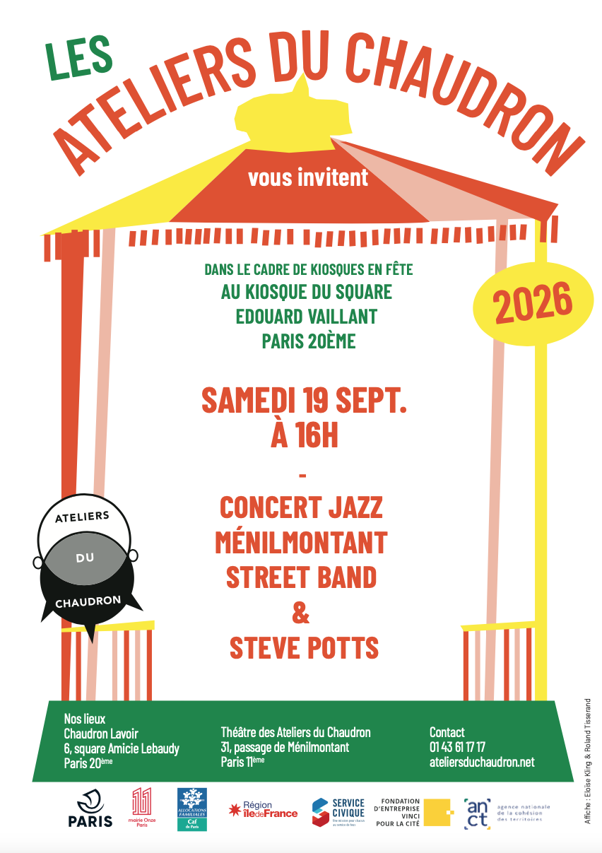 Ménilmontant Street Band et Steve Potts