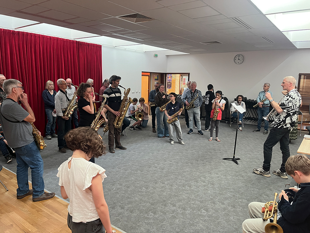 Bouge ce que tu joues ! – La fanfare du festival