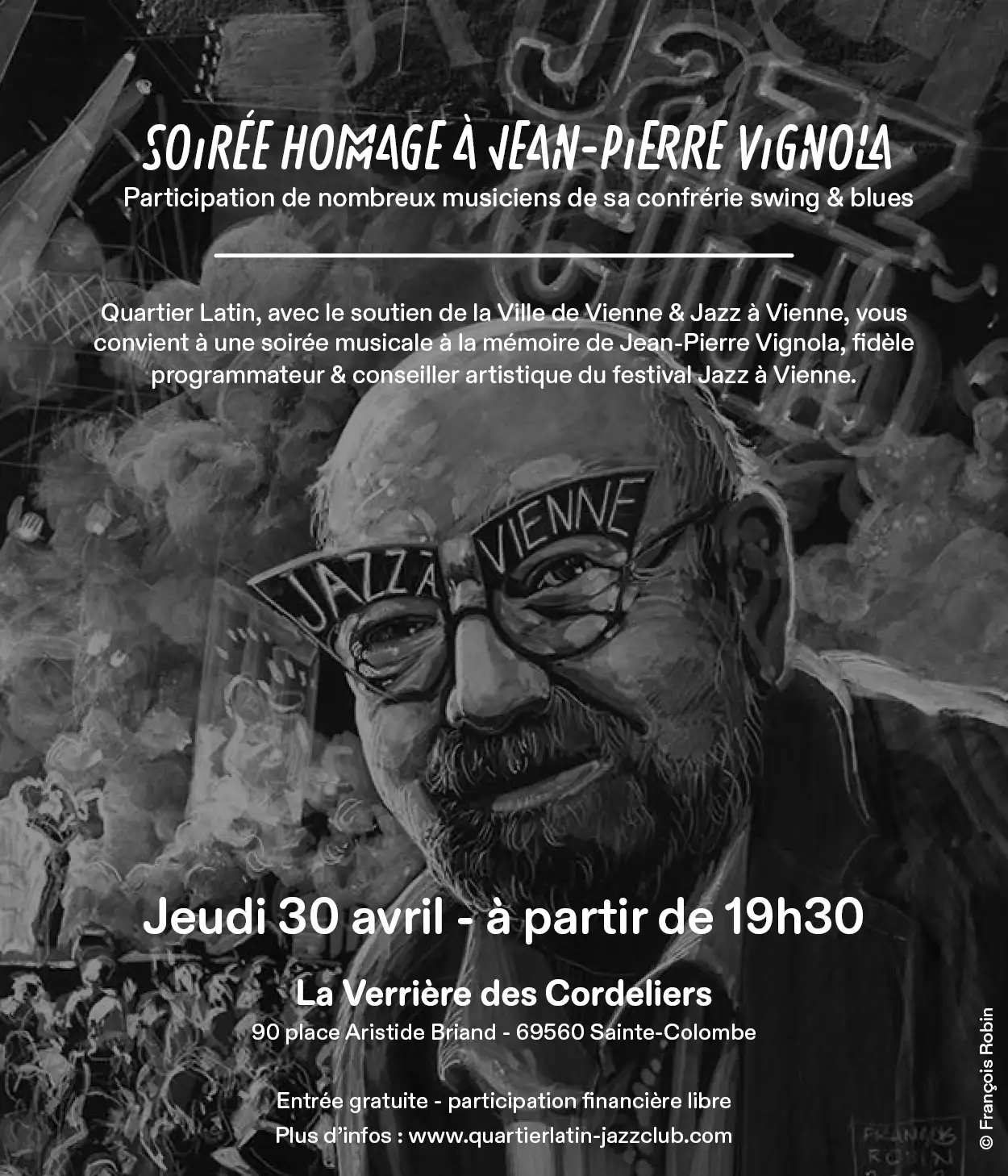 Soirée hommage à Jean-Pierre Vignola