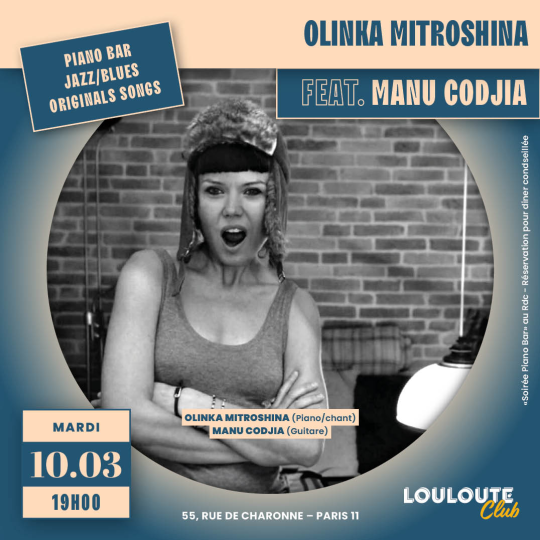 Olinka Mitroshina – Piano Bar
