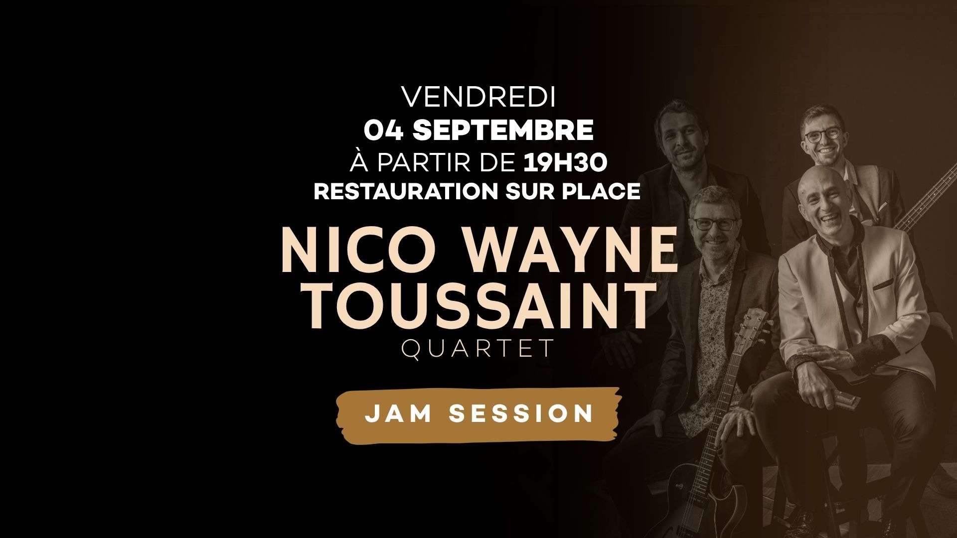 Nico Wayne Toussaint Quartet – Jam Session