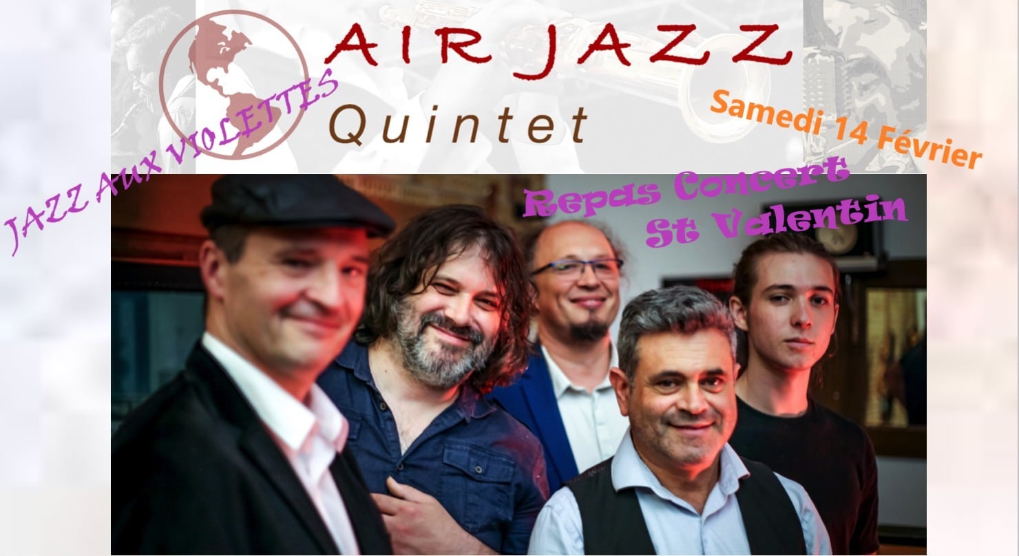 Air Jazz Quintet — La soirée Saint-Valentin
