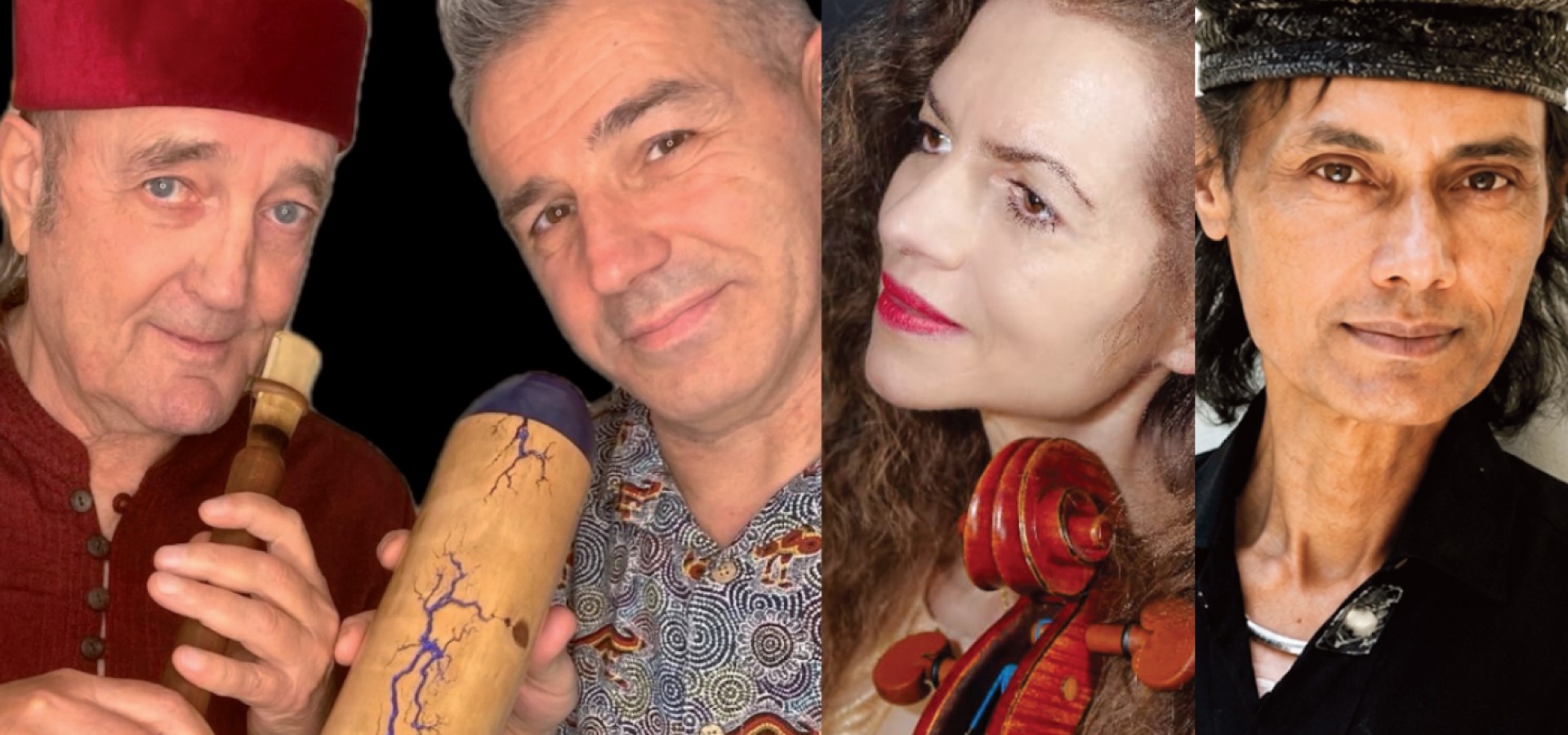 Didier Malherbe & Raphaël Didjaman – Invitent Laure Volpato & Shyamal Maïtra