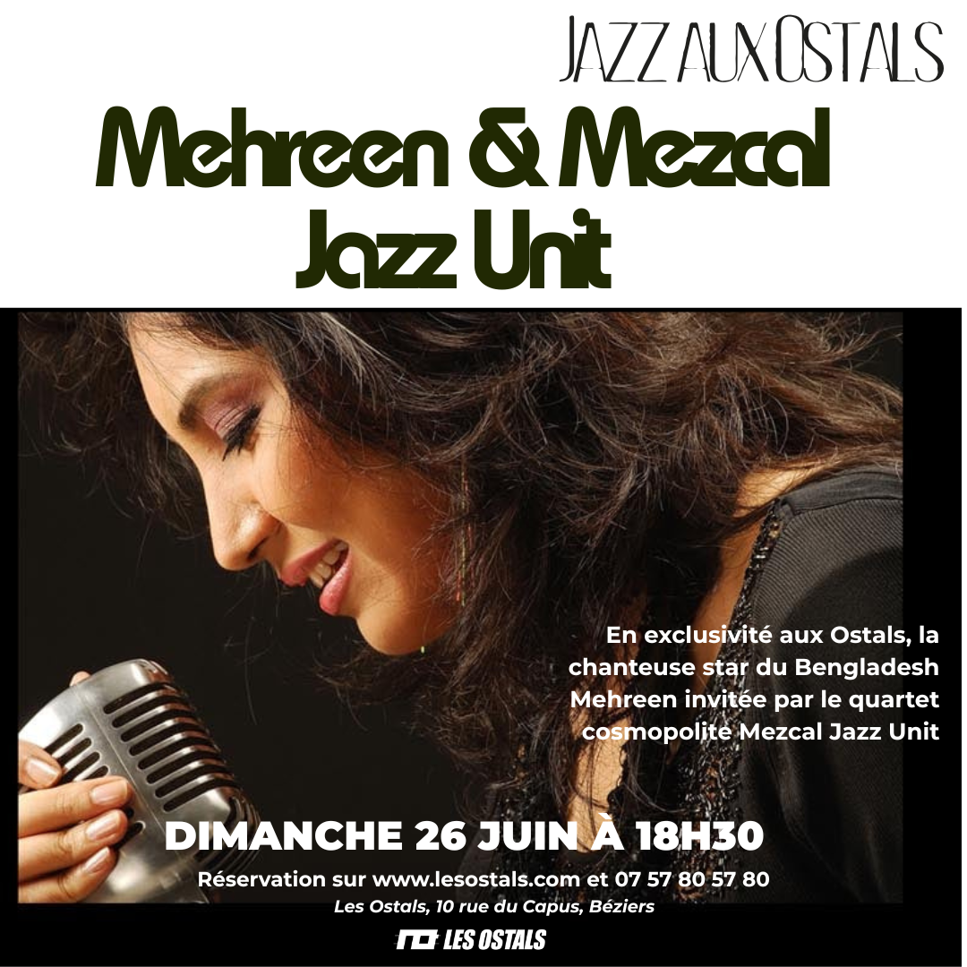 Mehreen et Mezcal Jazz Unit
