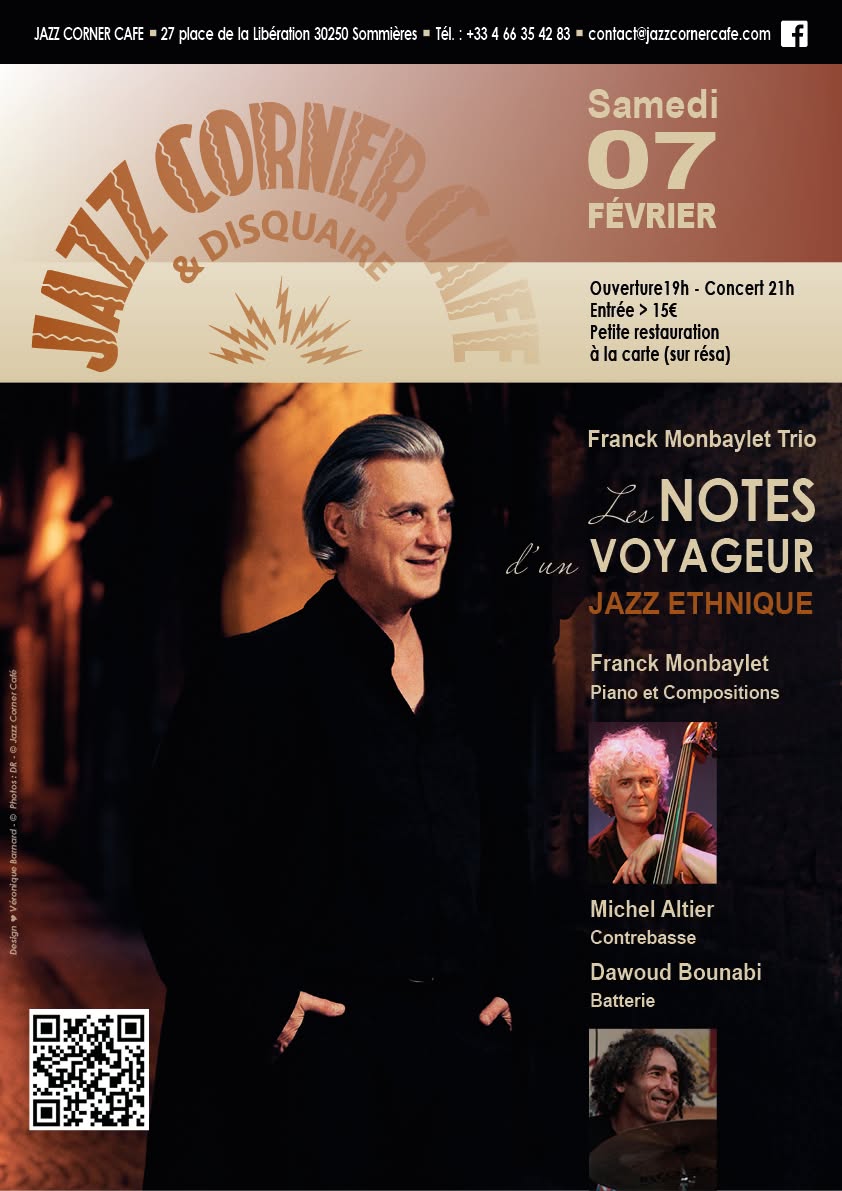 Franck Monbaylet Trio – Les Notes d&rsquo;un Voyageur