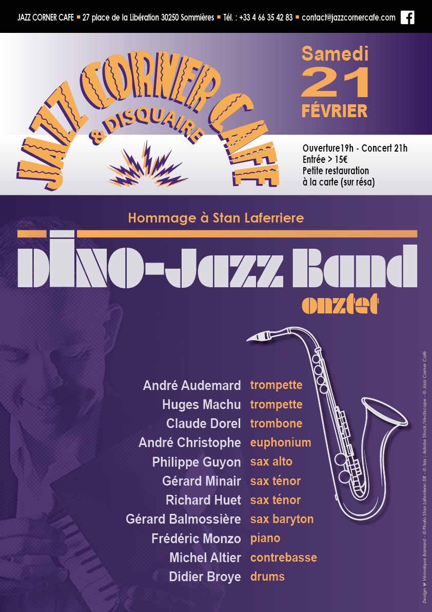 Dino-Jazz Band Onztet – Hommage à Stan Laferriere