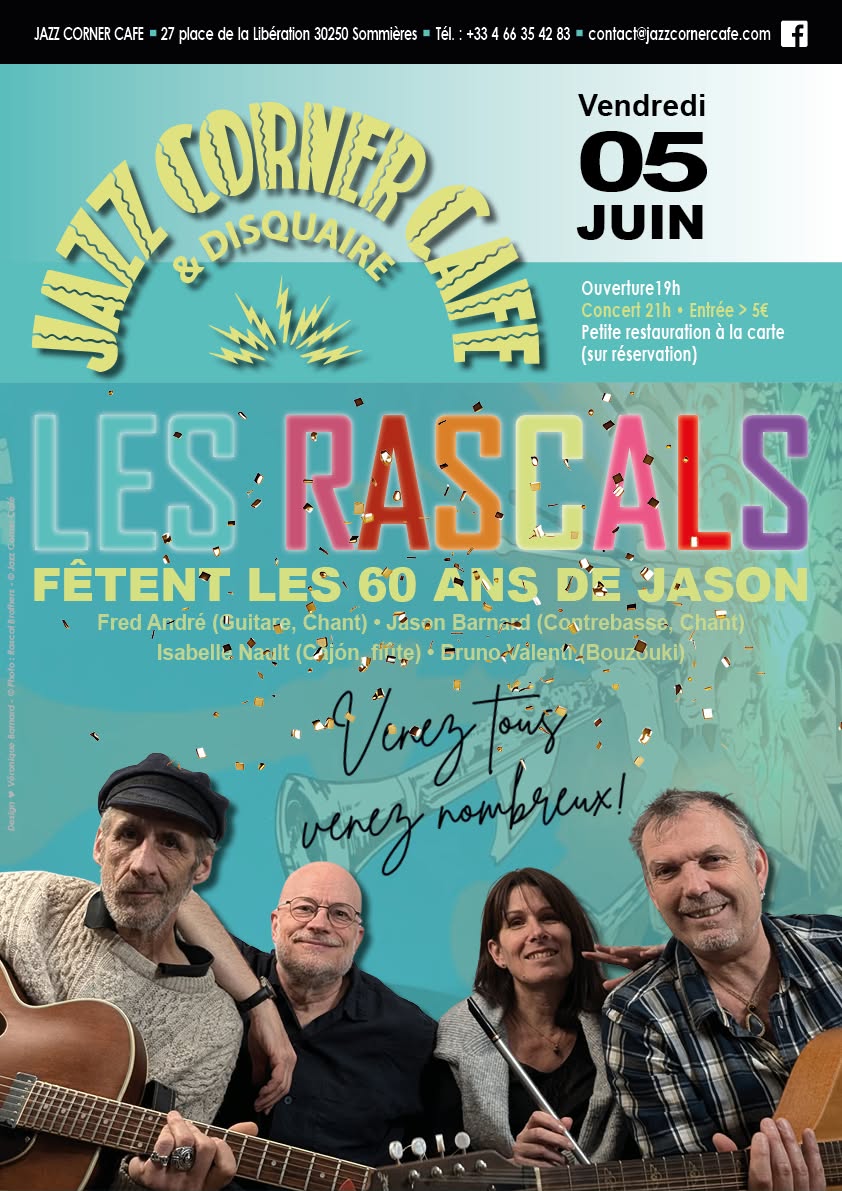 Les Rascals – Fêtent les 60 ans de Jason